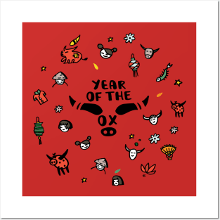 Year of the Ox Posters and Art